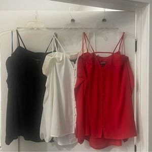 Express off the shoulder tops